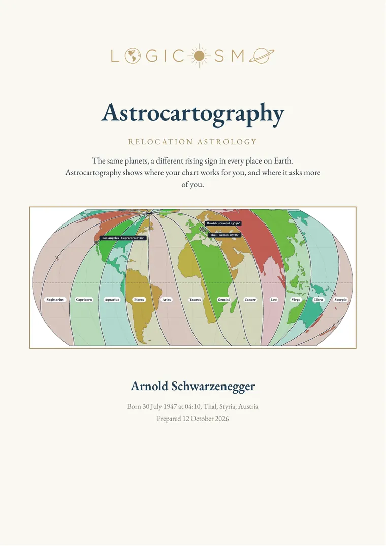 Cover of the example Astrocartography